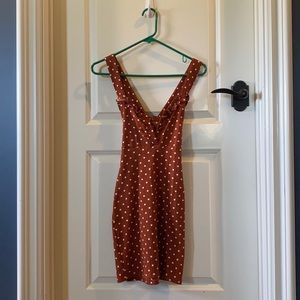 UO Mini Dress (Orange)